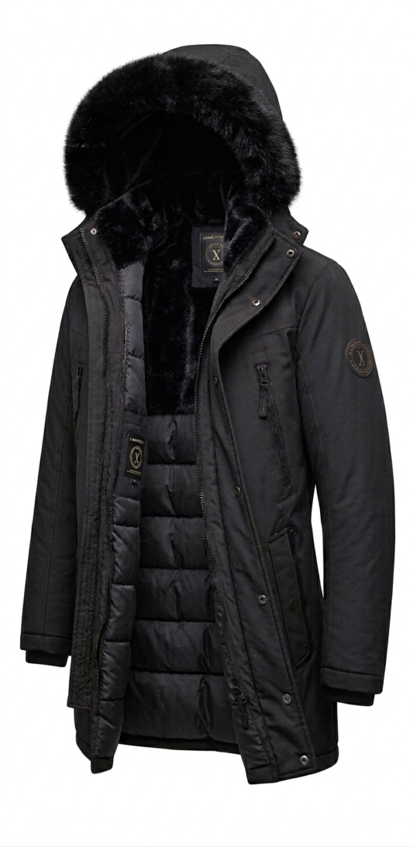 20 Parka Doble Pechera
