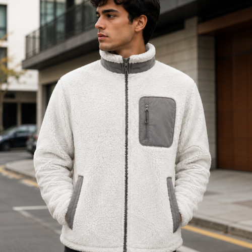 Casaca Sherpa Bicolor