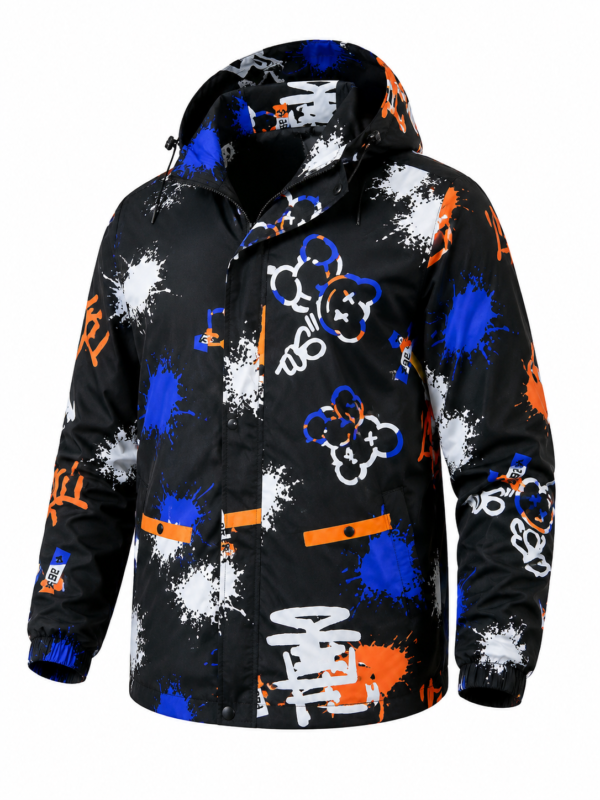 CHAQUETA CORTAVIENTO URBAN GRAFFITI