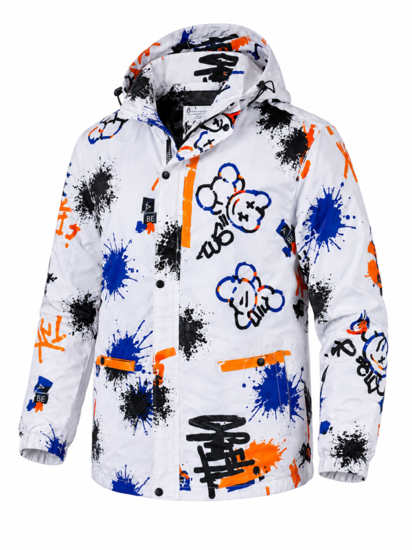 CHAQUETA CORTAVIENTO URBAN GRAFFITI