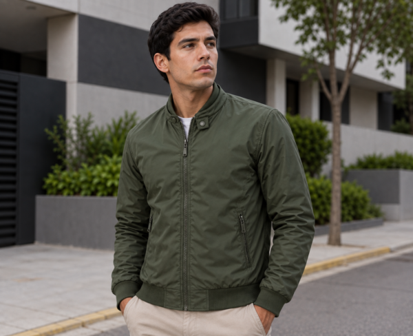 CHAQUETA BOMBER CLÁSICA PREMIUM
