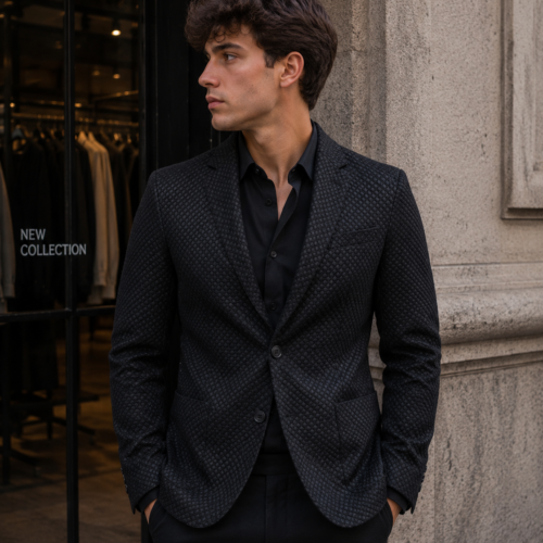 BLAZER CASUAL TEXTURIZADO PREMIUM
